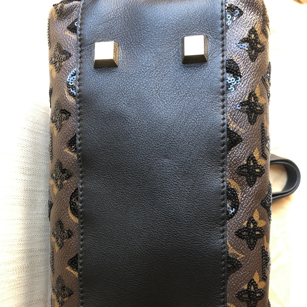Louis Vuitton Black Sequin Monogram Speedy Eclipse - Picture 9 of 14